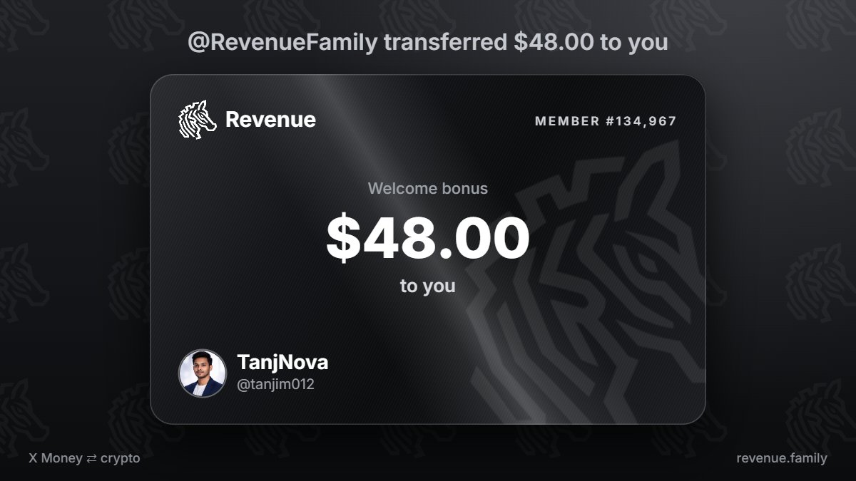 tanjim012's tweet photo. @RevenueFamily $48.00 is in from @RevenueFamily https://t.co/lCgHNEVftr