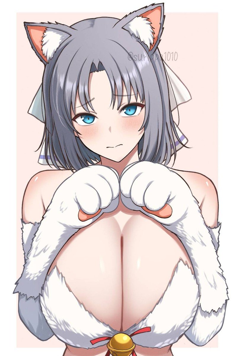 surippa1010's tweet photo. にゃんにゃんゆみにゃん書きました🐱❤ https://t.co/df2FQ11FYR