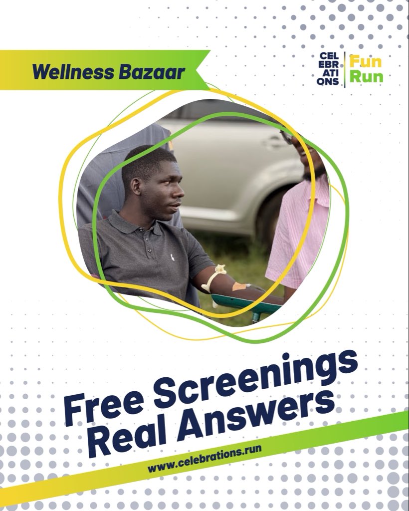 atulindejustine's tweet photo. A WELLNESS BAZAAR
On the CELEBRATIONS Fun Run Day, get to know your numbers with the free screenings and be informed about your wellness.
Start by registering today and secure your kit via๐
https://t.co/n1eyc87FTD
#Celebrations
#BeatingDiabets
#Road2Dec6 https://t.co/kvZd98Pc7t
