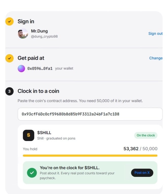 dung_crypto98's tweet photo. Mình chưa hiểu cơ chế chơi $SHILL
Như thế nào. Mình hold đủ 50k rồi giơg làm gì nữa bác nào chỉ với ạ https://t.co/JtINfB0fdl