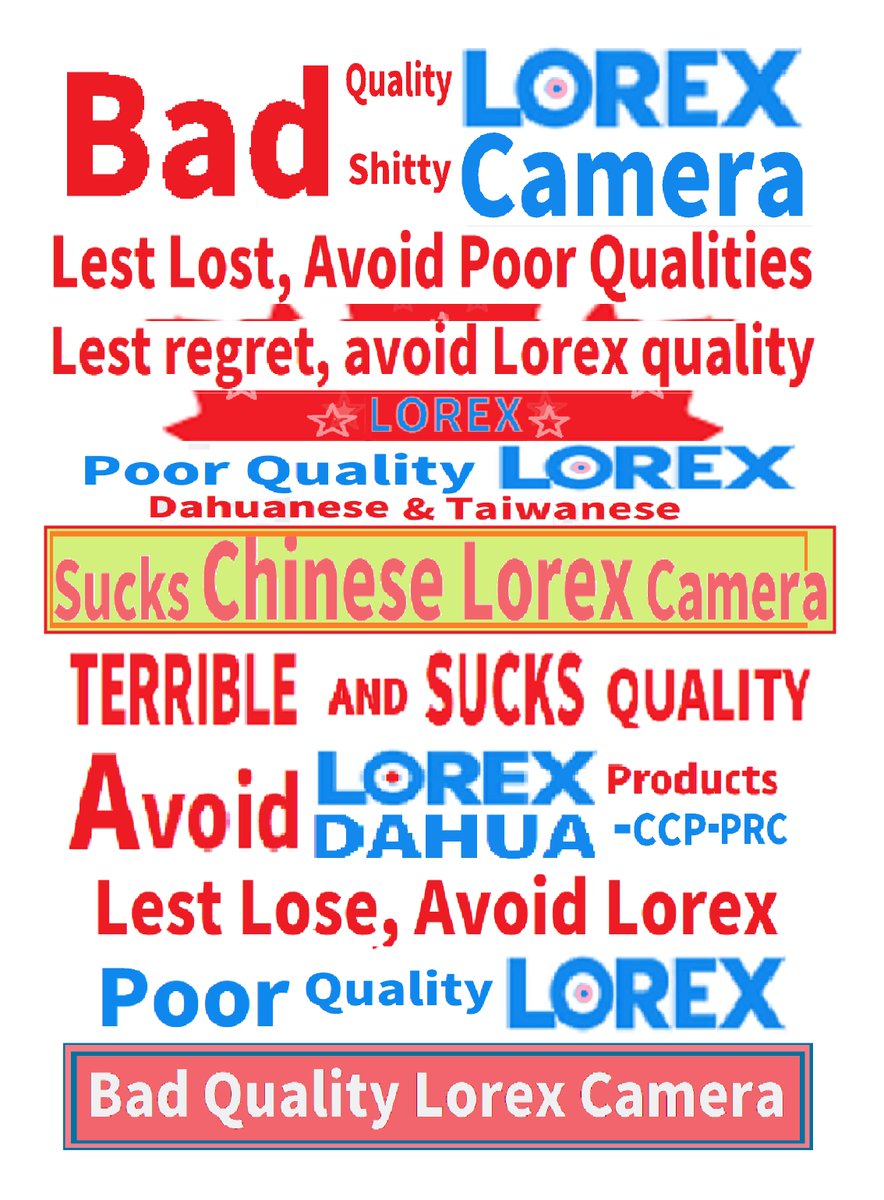 Goolorex's tweet photo. Avoid Lorex due to GooglePlay👎👎{Ronald Jarmuth May 25, 2026 garbage data entry Snall faint captions changes my doesn't work}🤦‍(Finally=>Wicked-Lorex)153. 2.403 https://t.co/e2nnSz5LIC