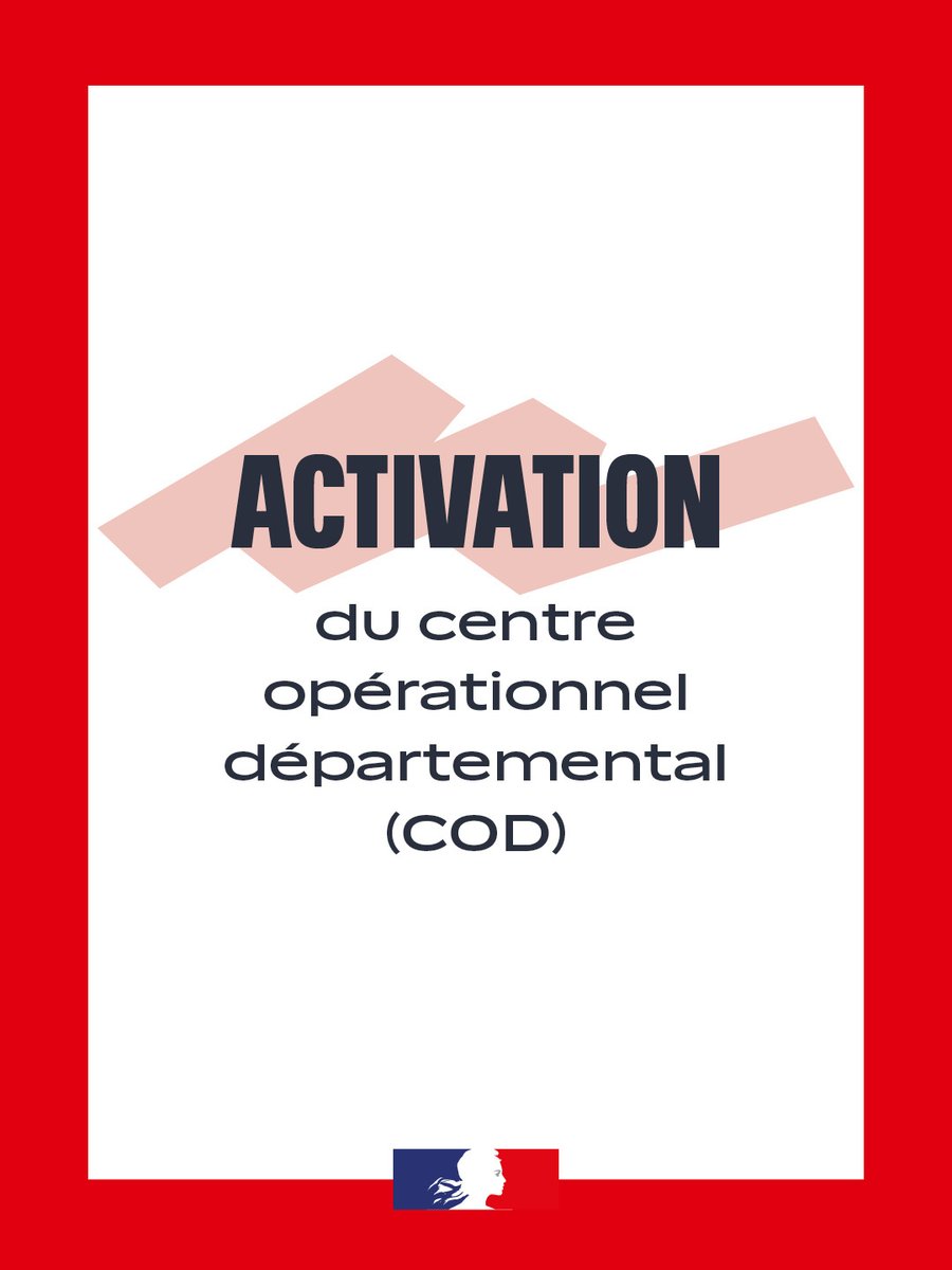 Image de Préfet des Ardennes : #Sécurité – Activation du Centre Opérationnel Départemental (COD) 

Dans le cadre des manifestations