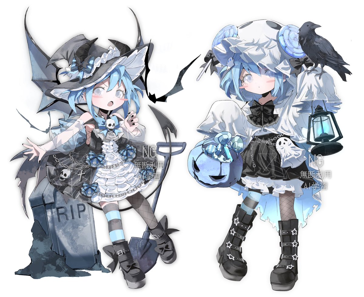 _UU510's tweet photo. #oc ハロウィン絵 https://t.co/twUC0wseZW