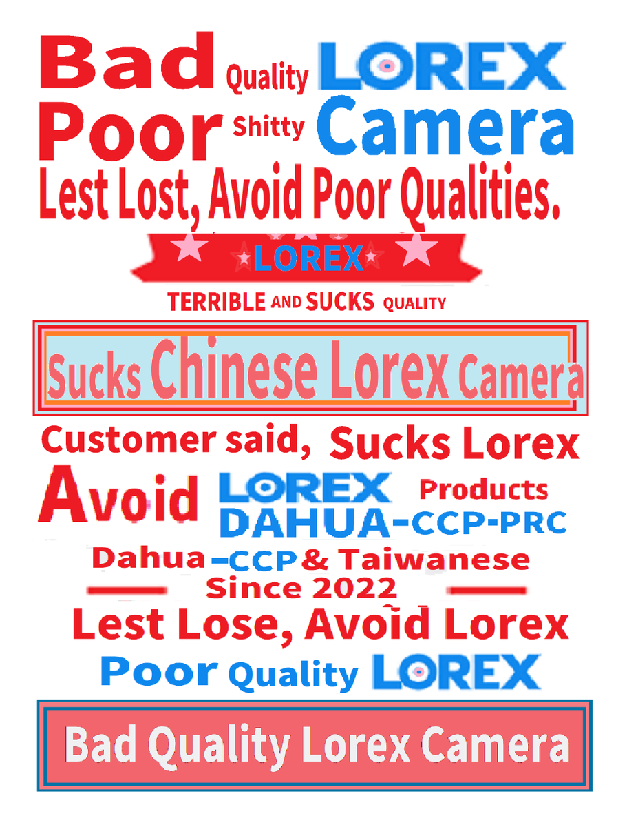 Goolorex's tweet photo. Avoid Lorex due to Bad product [GooglePlay]👎{Kaitlin Murphy 27 June 2026 has to be the worst app. all I get is Uh Oh!}🤦‍(Ultimately=>Horrible Lorex)151. 2.491 https://t.co/KEhR8FzLfY