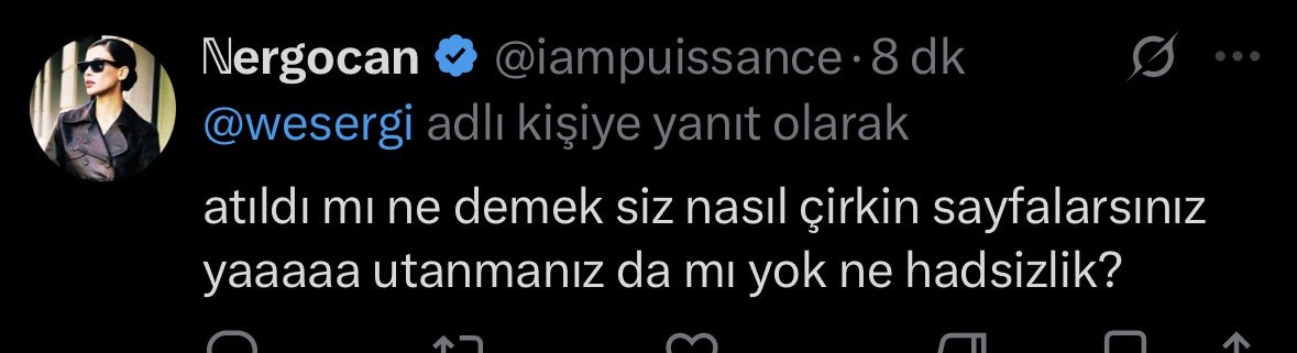 wesergi's tweet photo. Fikir beyanı nezamandan beri   utanılacak birşey oldu..
@iampuissance 

#devrimözkan https://t.co/xlwCkj5dTG