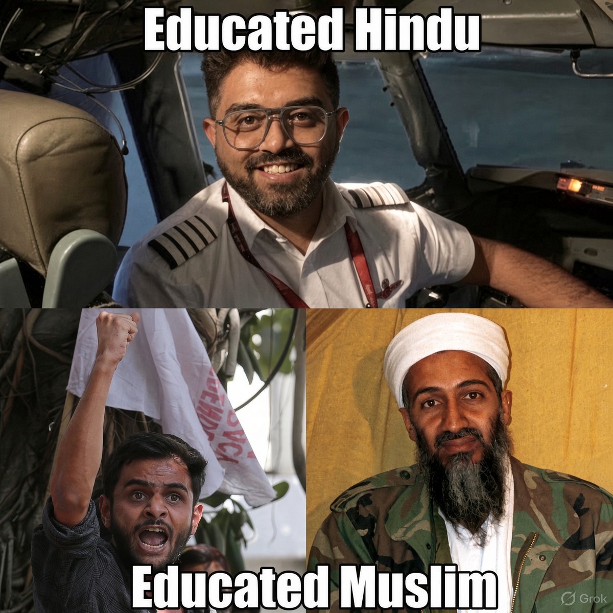 chad_infi's tweet photo. This proves education was never the issue https://t.co/DDCAvGNhWh