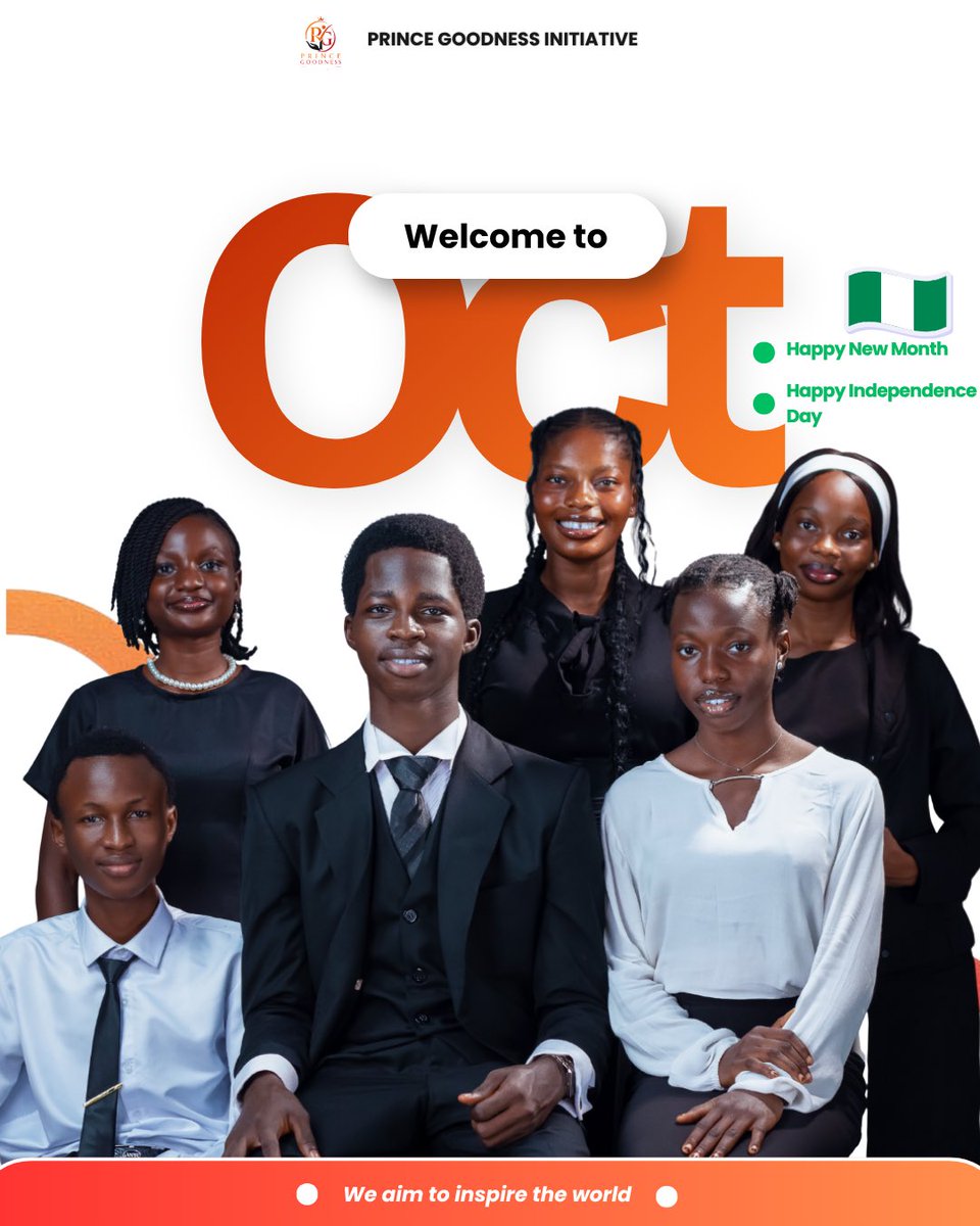 princegoodness_'s tweet photo. Step into October with renewed hope purpose and determination. May this month bring you abundant blessings &amp; meaningful growth.

Happy New Month &amp; Happy Independence Day from Prince Goodness Initiative 🇳🇬✨ https://t.co/9JiFirChB3