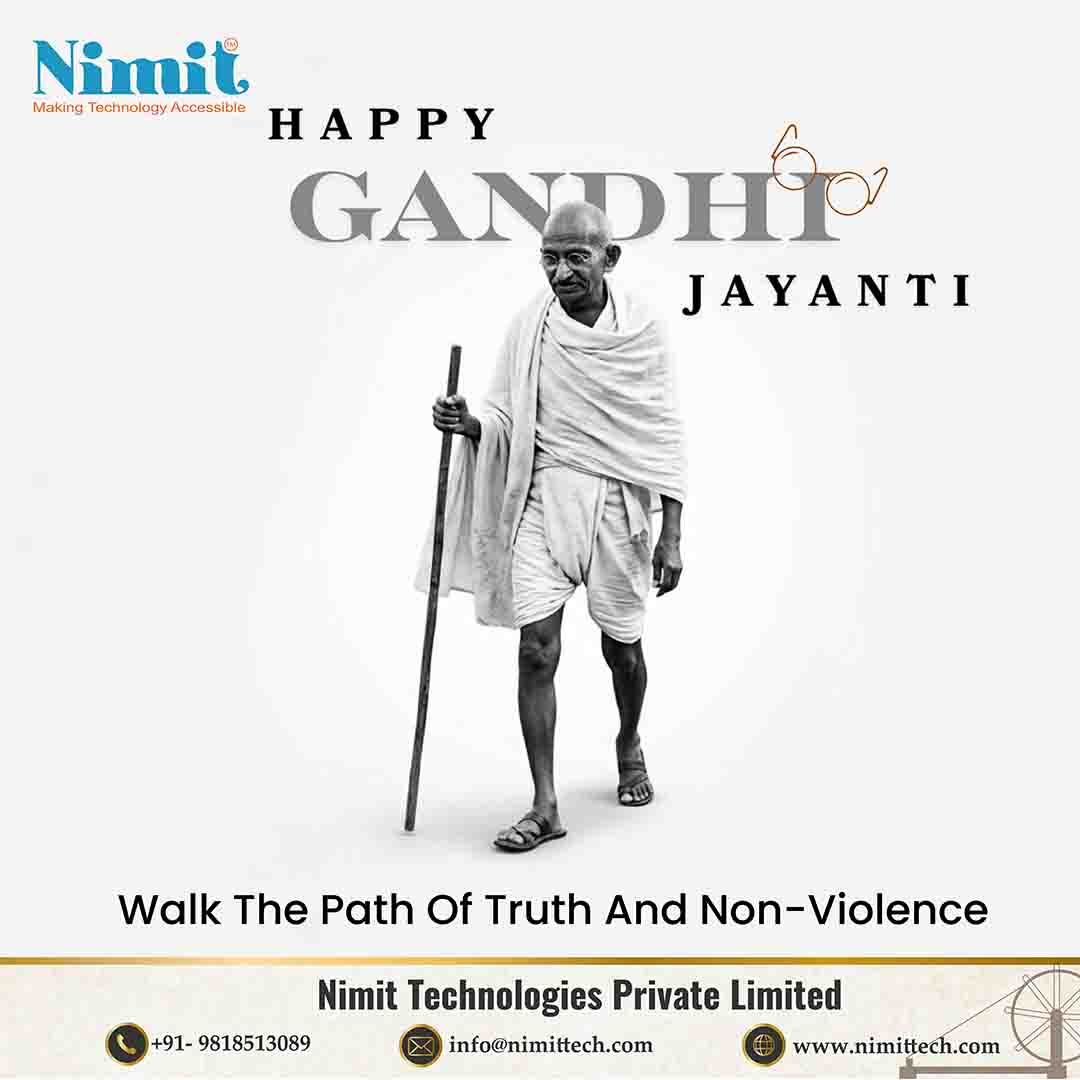 LtdNimit25852's tweet photo. The future depends on what you do today. - Mahatma Gandhi 💡
This Gandhi Jayanti, we at Nimit Technologies honor the timeless principles of truth, perseverance, and purposeful innovation. As we build solutions for tomorrow, we remain guided by values that drive meaningful impact https://t.co/ys8uCJYhth