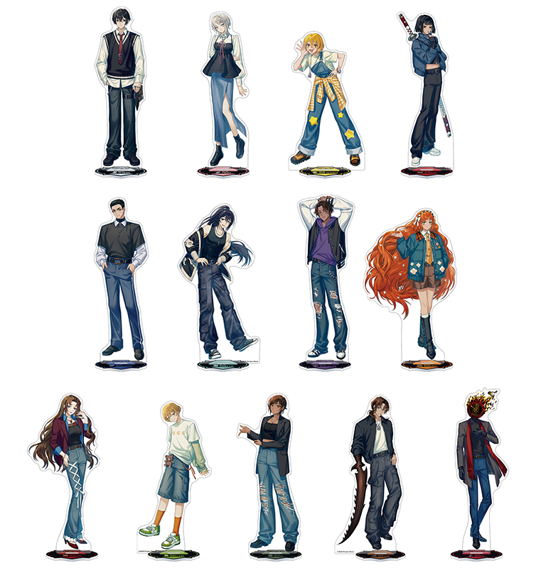 gamespark's tweet photo. ディストピアRPG『Limbus Company』Steam同接15万人超えで記録更新迫る勢い―見下ろし探索含む10章の（下）実装で。グッズがアニメイトで10月3日発売へ
https://t.co/ZEnP4sWzYv

またしても盛り上がるなか、アクリルスタンド、メタルキャラバッジコレクションをはじめとする新商品が登場。 https://t.co/SE6Rwdn2l3