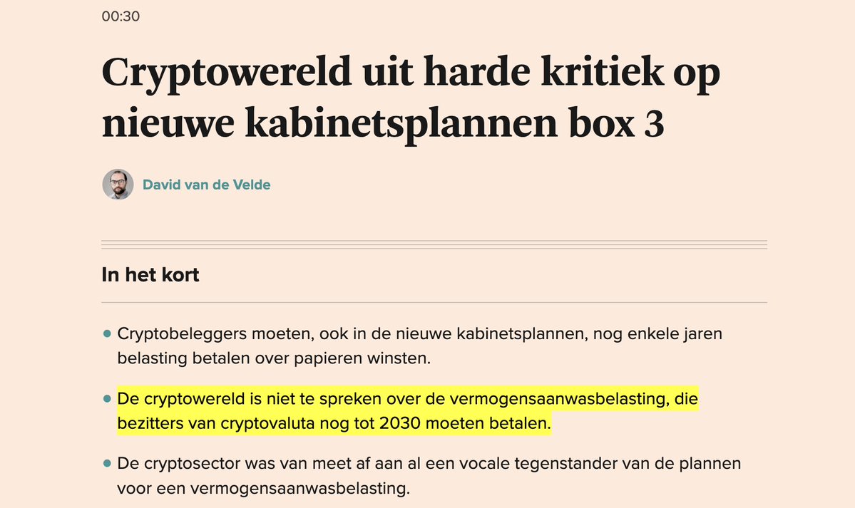 bslagter's tweet photo. VVD sloopt crypto- en edelmetalensector.

Kabinet duwt beleggers in goud &amp; bitcoin naar ETF’s bij banken en brokers. Ten koste van ondernemers in crypto en edelmetalen.

“Het is maar tot 2030” als zoethoudertje. Geen enkele garantie dat dit lukt. https://t.co/35VrLYRI7U