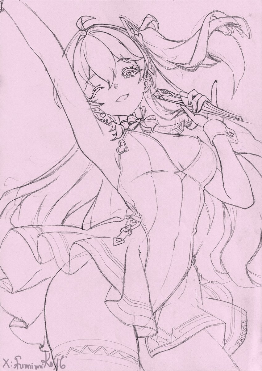 fumimiko16's tweet photo. ❤️🎤 Kanami - The next Stri-Bunny

W.I.P

#fumimiko #fumimik0 #calabiyau #Strinova #StrinovaFanart #STRINOVA二次創作 #卡拉彼丘 #kanami #香奈美 https://t.co/UdUz5hNdYl