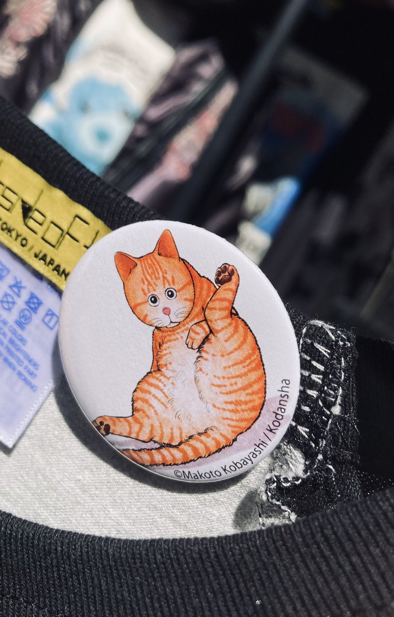 uvcss_junkside's tweet photo. 誕生42周年を迎えた『ホワッツマイケル?』
ガチャがでたりと盛り上がってますね✨
久々登場‼️七部袖マイケルTシャツ🐈✨
ジト目がたまらない1枚ですよね☺️
2色サイズS〜XL
缶バッジ付き💕
是非お迎えください💕
#アキバの洋服屋 #ジャンクサイド #秋葉原 #backsideoftokyo #ホワッツマイケル https://t.co/iB2i0oSZzJ