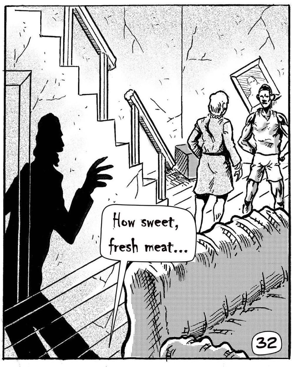 anthonyartist's tweet photo. Little bit of a throwback. This was w/Tony Lorenz handling art, called Enter the Centre. I created/wrote it and he handled #artistic duties. I colored using #paint3d . #tbt #throwback #tbthursday #ThrowbackThursday #artist #writer #colorist #creator #creative #webcomic #horror https://t.co/n7vJlno9rD