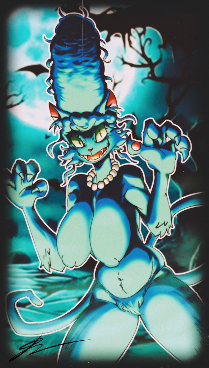 crimmy_10's tweet photo. Panther Marge! 🌙🐱💙
From The Simpsons "Treehouse of Horror 13" https://t.co/ZLNUsTOT0Y