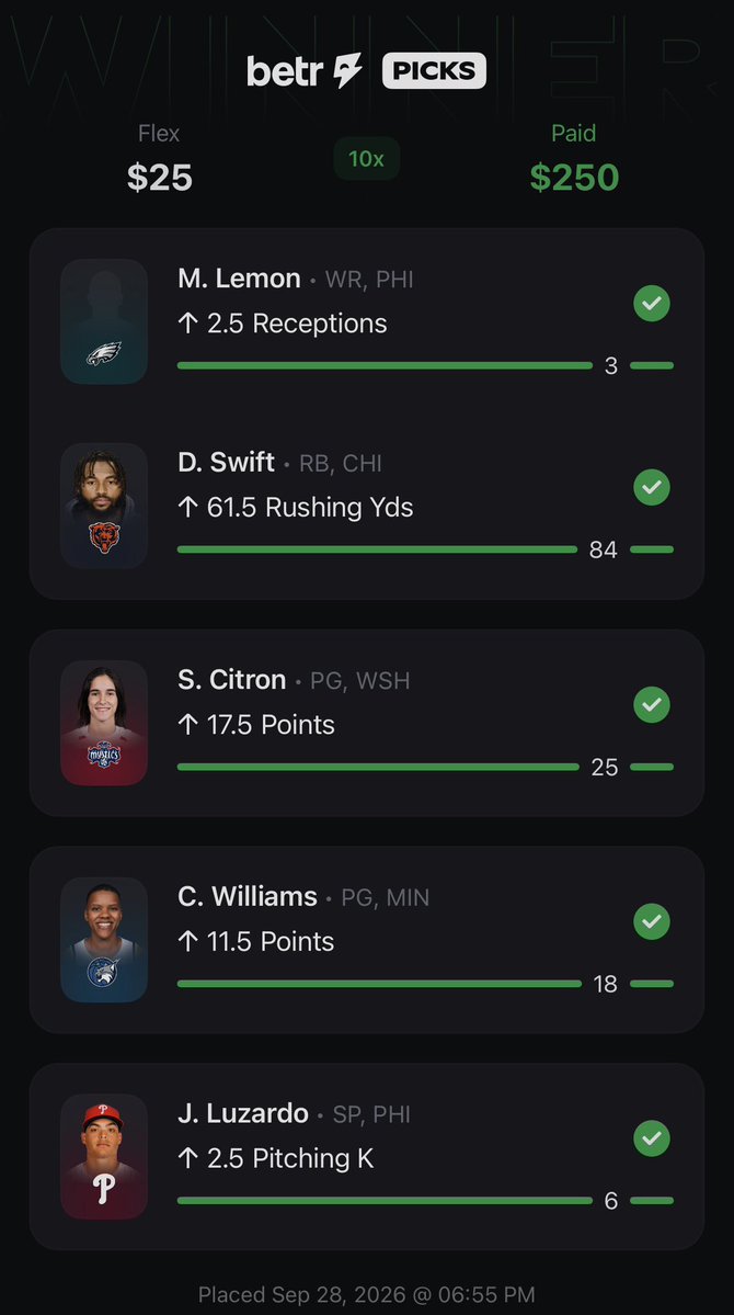 Daviam2130's tweet photo. So far the bid guns from upside tool MR @Cinematicc and @thomasjordaniv have my accounts raining cash like this…you guys are the king of this chiet. https://t.co/qVbDtb2C5V