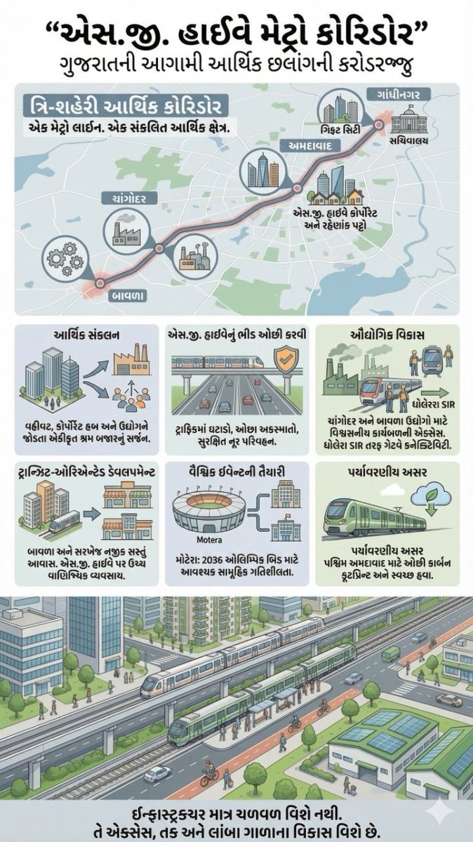 PMvasavada's tweet photo. દિવસ ૧૮૦ : 
#SGHighwayNeedsMetro 
#Metro4SGHighway
@PMOIndia
@CMOGuj
@sanghaviharsh
@AmdavadAMC
@MetroGMRC
@AmitShah
@SmartCityAhd
@AmitThakerBJP
@Bhupendrapbjp
@AmitShahMPGnrLk https://t.co/o2U26qDvgB