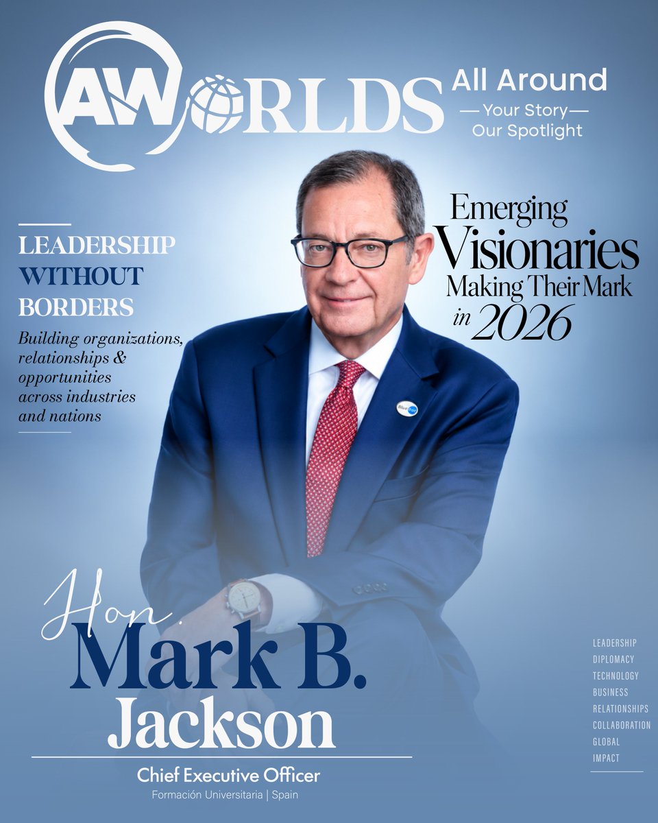 all_aroundworld's tweet photo. Hon. Mark B. Jackson - Emerging Visionaries Making Their Mark in 2026
🔗 Read the full feature: https://t.co/z2f84QbEuf
#AllAroundWorlds #EmergingVisionaries #MarkBJackson #GlobalLeadership #InternationalBusiness #BusinessLeadership #GlobalCollaboration #Entrepreneurship https://t.co/E0qGyGQ1kR