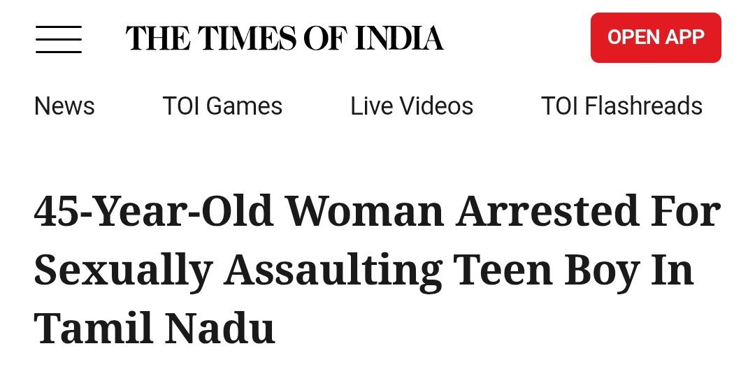 Ashwin_Tweets2's tweet photo. Not every woman is a rapist, but every rapist is a Woman https://t.co/aYWIcisjgw