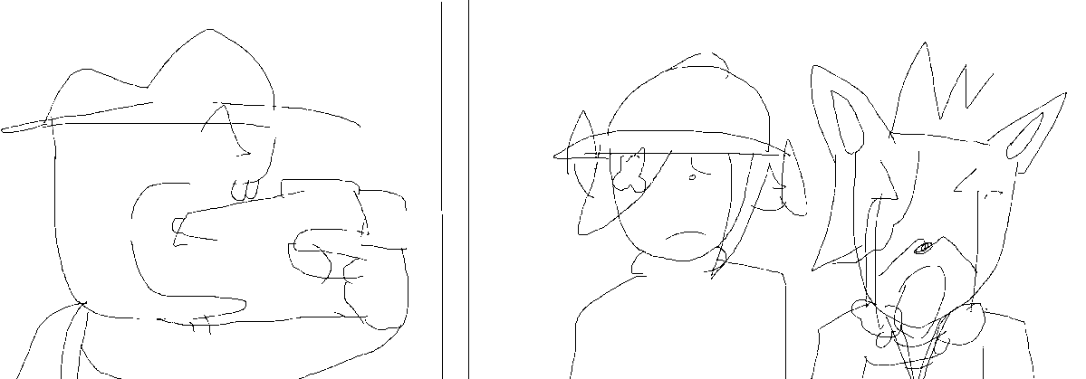TehLeeLordLolz's tweet photo. NEW ILLUSTRATION OF STARRY AND DOGE WATCHING CLEETUS FUCKING DIE

@Stxrrii_Skies @DogeKingYTT https://t.co/1i9FDlt9vT