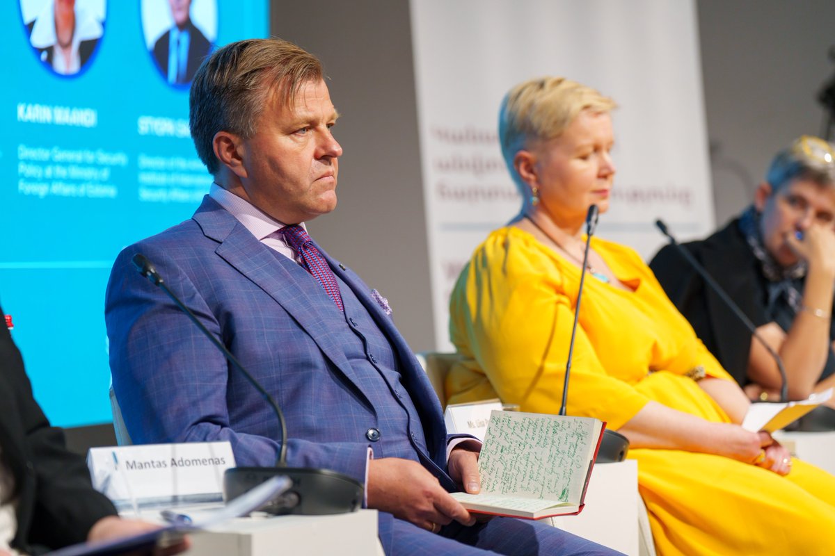 EUPM_Armenia's tweet photo. Our @LiisaPast joined fellow panellists at the
@WGSA_inAction Comprehensive Security &amp; Resilience Conference, discussing how to operationalize whole-of-society approaches to resilience, alongside @EUmARMENIA Head of Mission Satu Koivu. #EU4Armenia https://t.co/FcDE1RhDzN