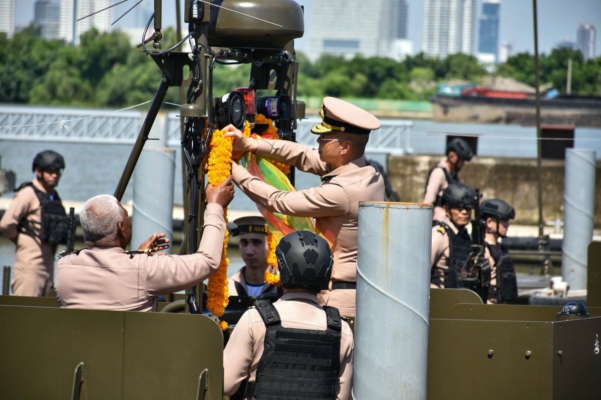aag_th's tweet photo. @prroyalthainavy @USNavy @CVN_72 @tldm_rasmi @MINDEFMalaysia 🇹🇭⚓️AAG_th บันทึกประจำวัน: ความคืบหน้าโครงการจัดหาอาวุธยุทโธปกรณ์ของกองทัพไทยในปี ๒๕๖๙-๙
https://t.co/KkjKEzhYOQ
#Thailand #Navy @prroyalthainavy #กองทัพเรือ #Marsun เรือ ล.11 ล.12 ล.13 ล.14 ล.15 ล.16 #M10 MKIII High Speed Patrol Boat #Warship https://t.co/pYDVsaUHmd