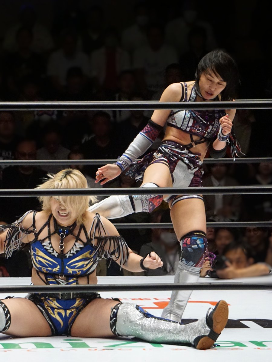 ta96_zacky's tweet photo. #カワミテ
最新回聴いた。
蹴りが痛いランキング（伊藤ちゃん比）
第3位の朱里さん
「次はもっと頑張る」
😱
#STARDOM
2026.09.29 後楽園ホール
#朱里 https://t.co/nx7MDvUEsG