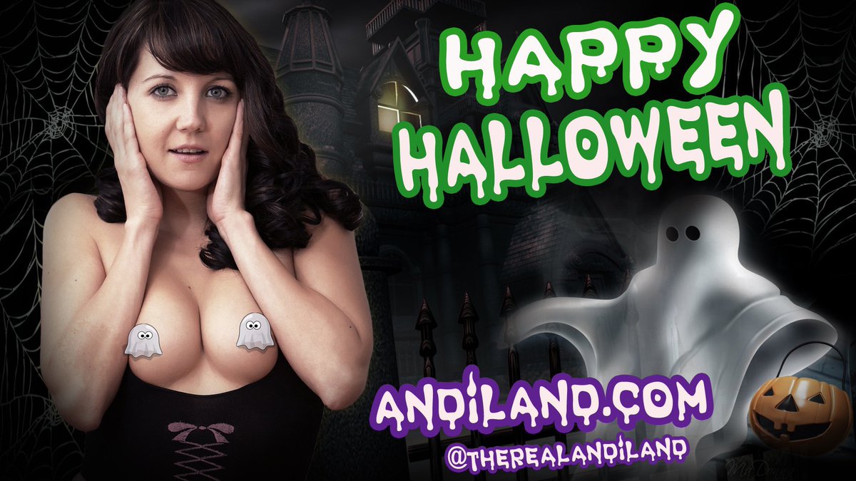 TheAndiLander's tweet photo. The Countdown to Halloween begins. Join @TheRealAndiLand’s https://t.co/bkyM54melp and https://t.co/S8euDqsbwV #HappyHalloween https://t.co/pHfFkhUm9Q