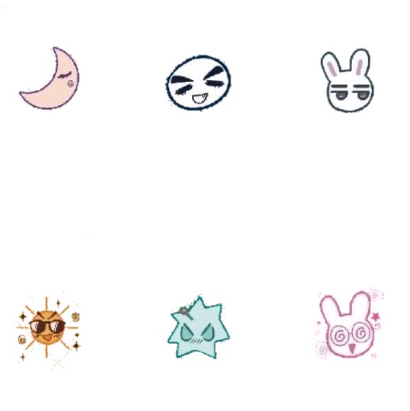 buhanwho0's tweet photo. Vivinos prefers associating characters with these creatures rather than assigning them specific animals. Although she considers the bunny a perfect fit for any of the characters https://t.co/vlILrjK98O
