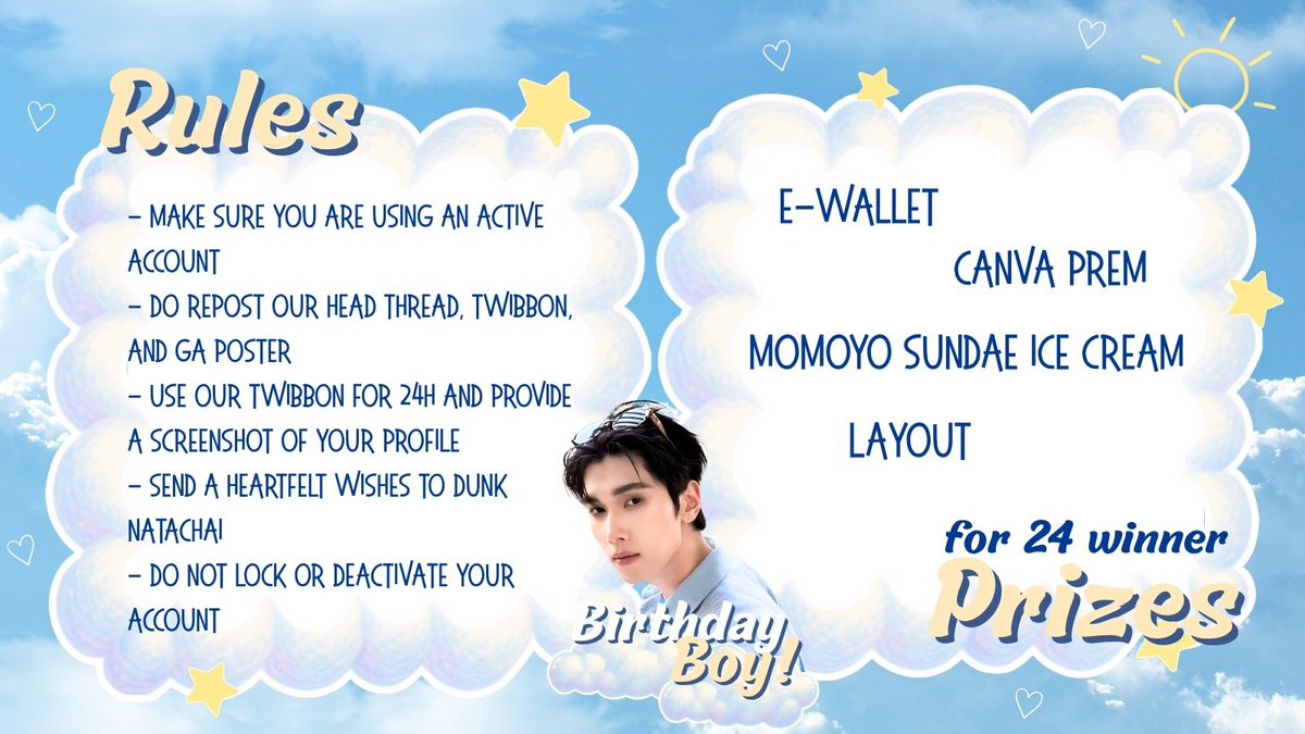 BergaDUNK's tweet photo. 𝓣o make this celebration even more special, we have a little something prepared just for you. Follow the steps below and you might just find a lovely surprise waiting your way! https://t.co/pcXXw2396l