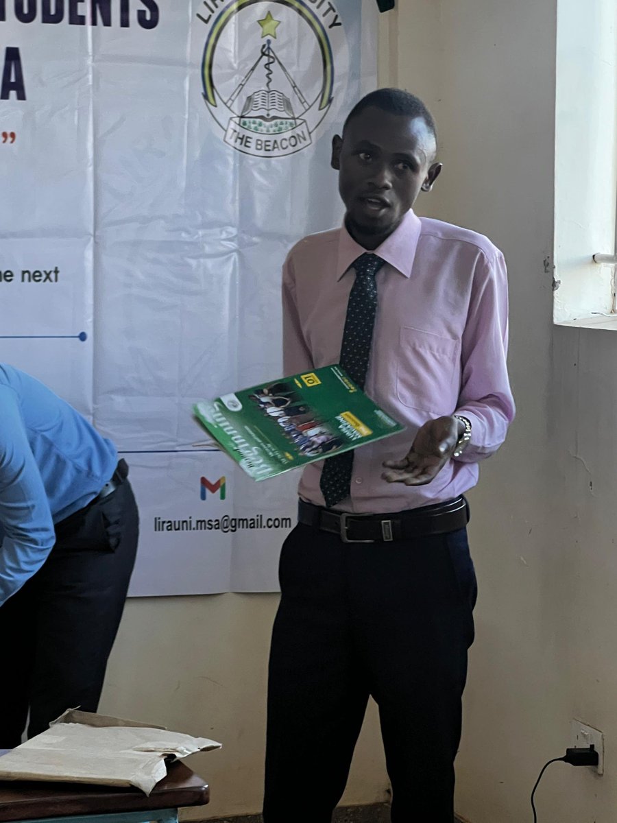 LUMSA_Lira's tweet photo. Yesterday we officially launched our first edition of the LUMSA magazine.
Place your orders at only shs 25,000 and you explore our journey as LUMSA and many interesting articles inside there.
#LUMSAmagazine https://t.co/JaldjKszwA