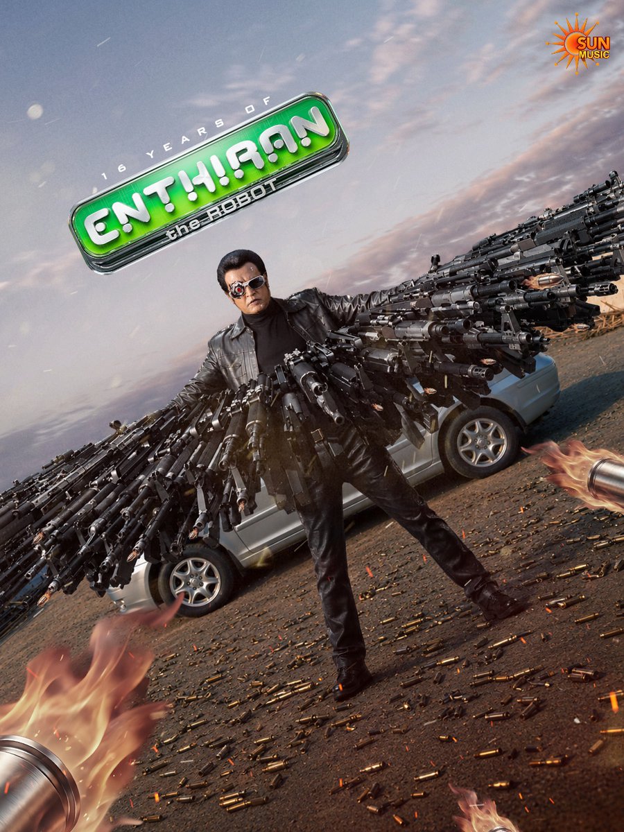 SunMusic's tweet photo. Enna yaaralayum azhikka mudiyathu ! 🔥

#SunMusic #16YearsOfEnthiran  #Rajinikanth #AishwaryaRaiBachchan  #ARRahman https://t.co/9F5rF46Ysc