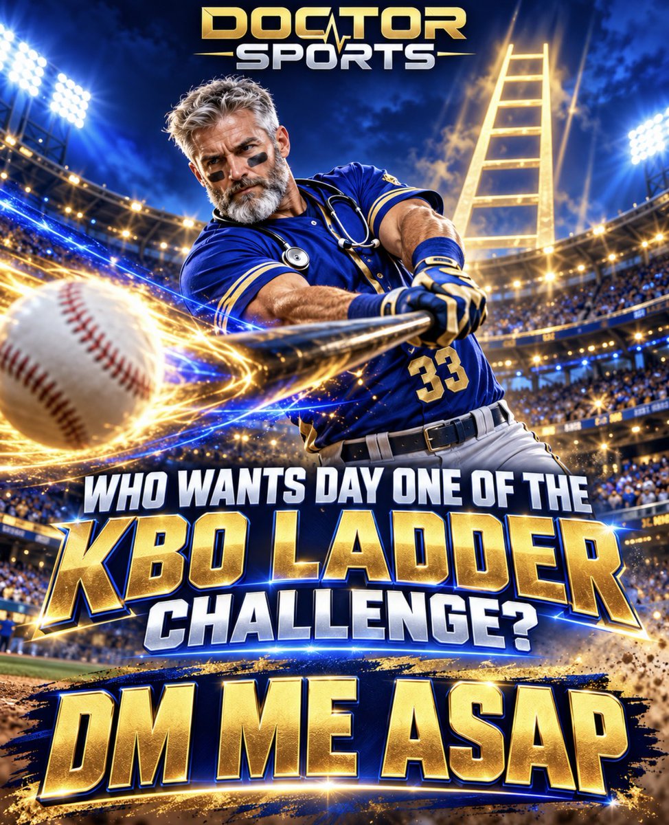 DoctorSports33's tweet photo. ⚾🔥 WHO WANTS IN ON DAY ONE OF THE KBO LADDER CHALLENGE?

DOCTOR SPORTS IS READY TO GET THIS CLIMB STARTED! 🪜💰

📩 DM ME “KBO” ASAP FOR THE DAY ONE PICK. LET’S CLIMB TOGETHER!

@DoctorsportsHQ @DSHQ_NFL #KBO #fyp #BaseballBets #fypage #fypシ゚viral #vip https://t.co/ttQSZLSB8x