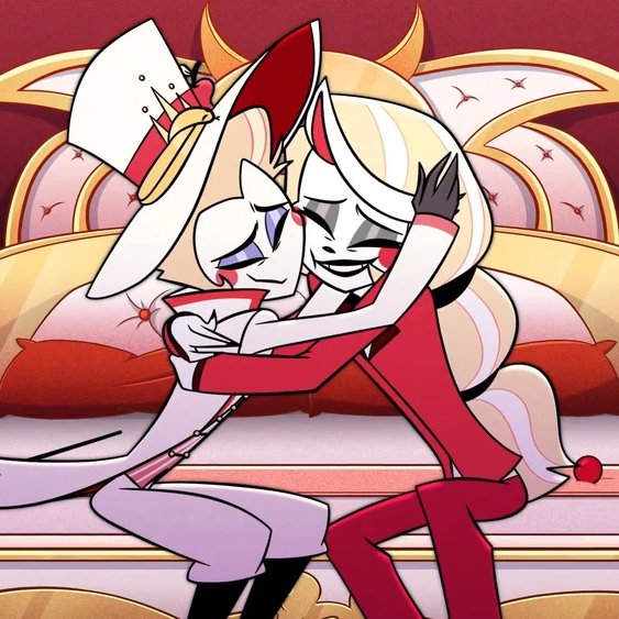 decoradoomed's tweet photo. i love thinking about lucifer leaning more toward snake than bird

so he seeks out warmth which is why hes so layered up pretty consistently

which i feel also makes him a pretty cuddly person, especially toward people he wants to be closer to

anyway he should cling to alastor https://t.co/672evjxJbF