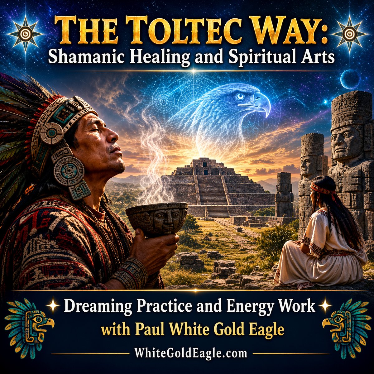 eaglelcondor's tweet photo. 🔥 New! on Patreon 🔥 ✨ 🌌 THE TOLTEC WAY: Shamanic Healing and Spiritual Arts 🙏🕉 Dreaming and Energy Work with Paul White Gold Eagle ✨ https://t.co/BhmfkZcqVN https://t.co/3z23alYicL