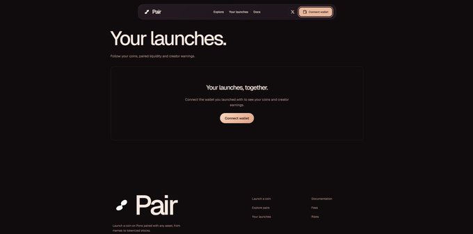 paironrbh's tweet photo. Already holding the asset you want beside your coin?

Creators can contribute that asset directly from their coin page on Pair. https://t.co/yywCs47o9y