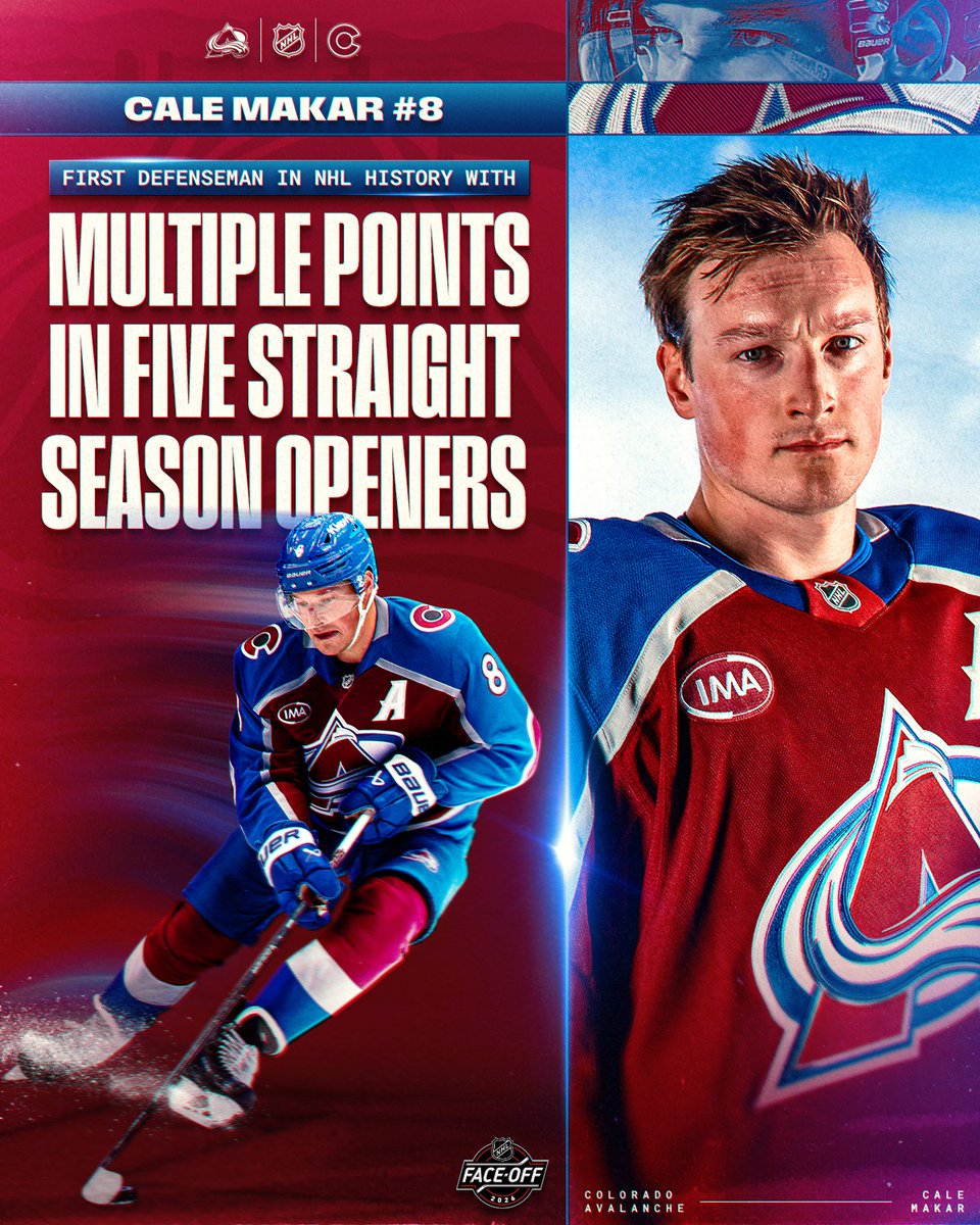 CALE MAKAR IS SOMETHING SPECIAL!! 🥬 #NHLFaceOff

📺: @​NHL_On_TNT & @​StreamOnMax ➡️ <https://t.co/3FhOPUDkba> 
 [📷](https://pbs.twimg.com/media/HThPDM-bYAERT