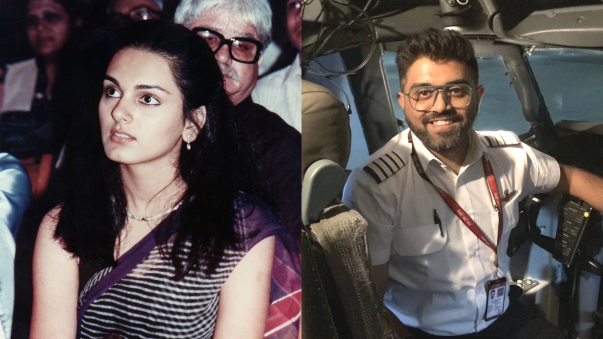 AskAnshul's tweet photo. In 1986, Neerja Bhanot, an Indian flight attendant, helped save more than 350 people during the hijacking of Pan Am Flight 73. She was shot dead by Palestinian terrorists while protecting passengers.

In 2026, Smit Machchhar, an Indian-origin pilot, helped save 180 people on Flydubai Flight FZ1073 from an Omani co-pilot who attacked him. He was stabbed and critically injured, but despite his injuries, he unlocked the cockpit door before collapsing.
