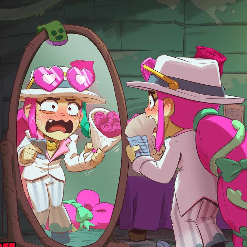 dykestars's tweet photo. NO ONE in the love swamp is a good person. 

Willow is EVIL 
Alli is a STALKER
Angelo is NONBINARY https://t.co/ukzfa2ziRh