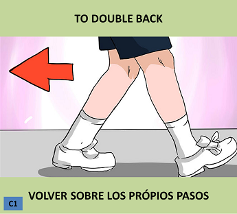 EClementeIngles's tweet photo. #PhrasalVerbsECI
("To double back” = "Volver sobre los propios pasos”)
Ej.: “We drove past it and had to double back." ("Nos pasamos de largo con el coche y tuvimos que volver sobre nuestros pasos.")
Pron.: /tuː ˈdʌbl bæk/
(https://t.co/TVv1a1sw5U) https://t.co/OAobMTvxok
