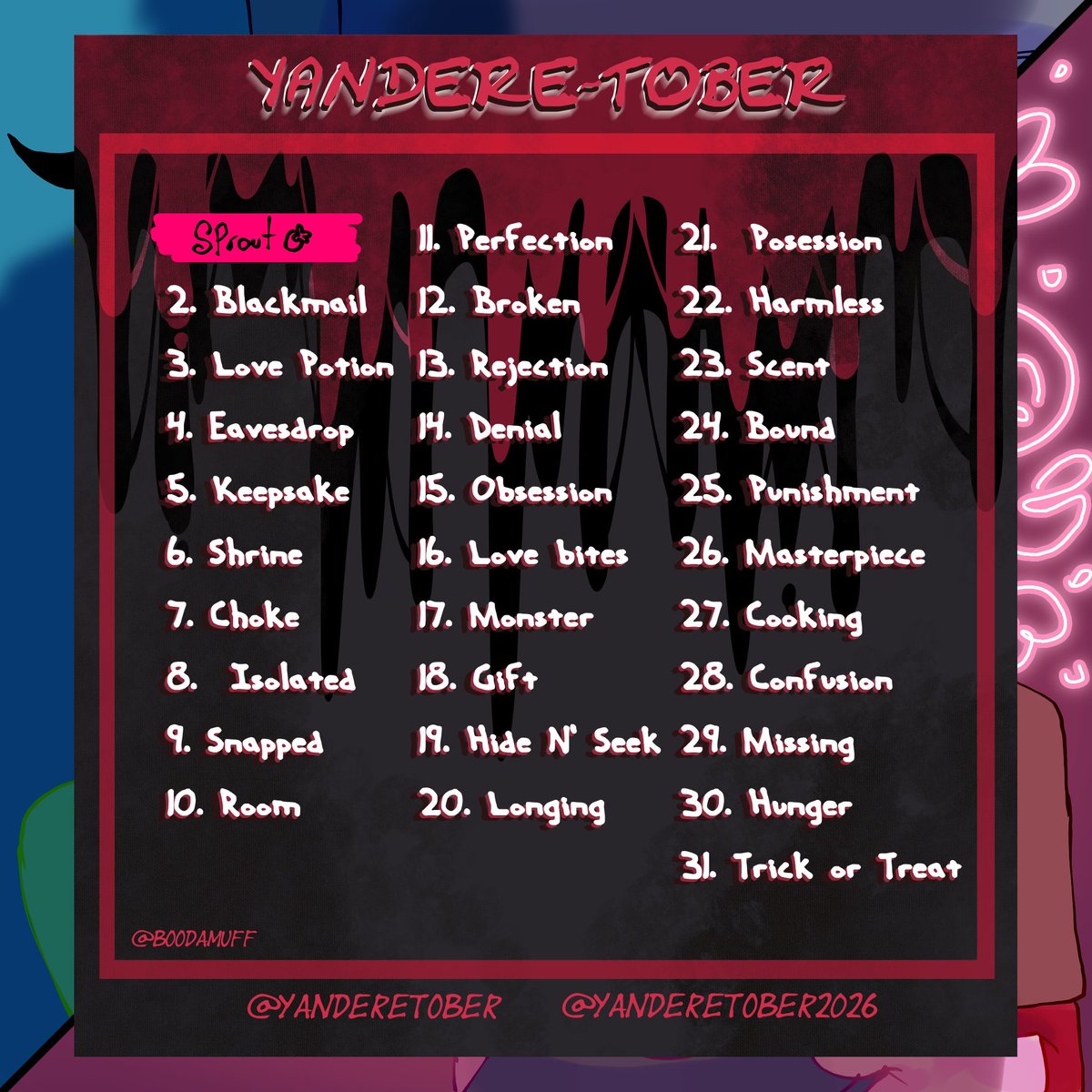KiaraCreator's tweet photo. Gano todo por amor nimodo hacer el yandere-tober
#Yanderetober2026 #yanderetober #todoporamor #dandysworld https://t.co/IJ6CSWAT5h