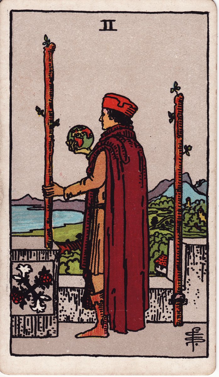 WeeklyTarot's tweet photo. Two of Wands: planning opens possibilities, but eventually a plan needs contact with reality.

What idea have you researched enough? What would a small real-world test look like? https://t.co/8jDNzXAS4c
