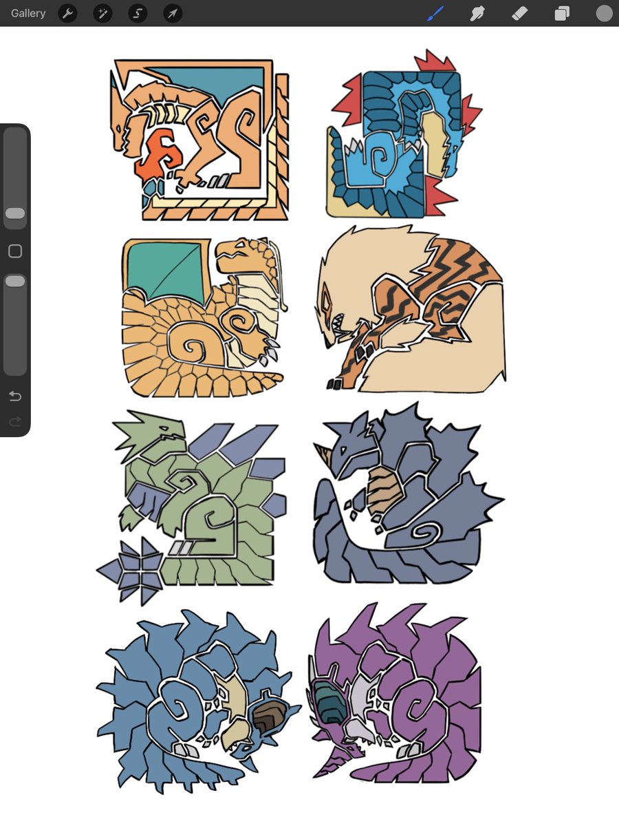 KIN_MACHINA's tweet photo. The best part of it is to make these icons https://t.co/ijzfdijyQd