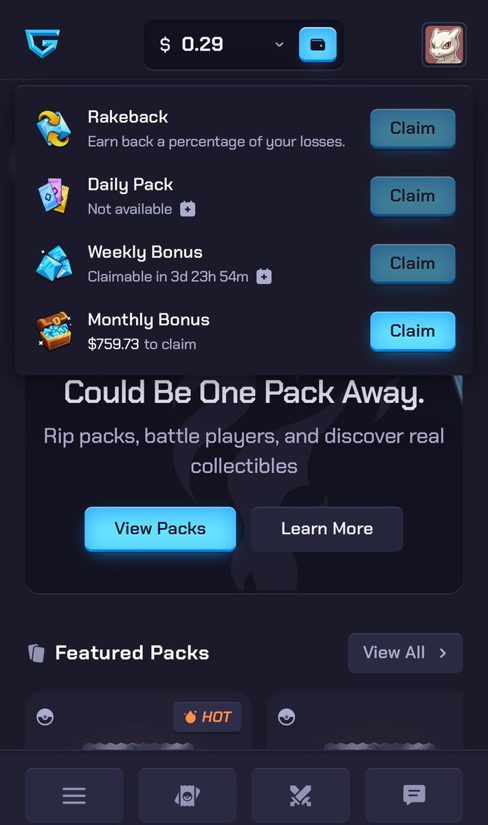 angeloslots's tweet photo. 💰Crazy monthly reward after being unlucky and losing a bit over at @Grailed_GG but we take this💰

If you love Pokémon packs and battles then check out the site! 

Will giveaway 50$ 2x25$ 
Comment your username on site and retweet! 

https://t.co/uVjeRLmJp7 https://t.co/8mjD18e7o8