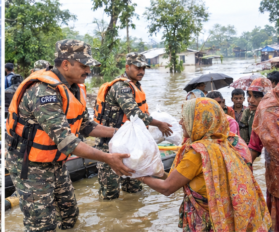 life_soldiers47's tweet photo. Always Ready to Assist 🚆🫡

From helping travellers to facilitating safe journeys, CRPF personnel remain ever-ready to extend a helping hand wherever support is needed.
#CRPF #SwachhataHiSeva2026 #Flydubai https://t.co/aFziAe63lK