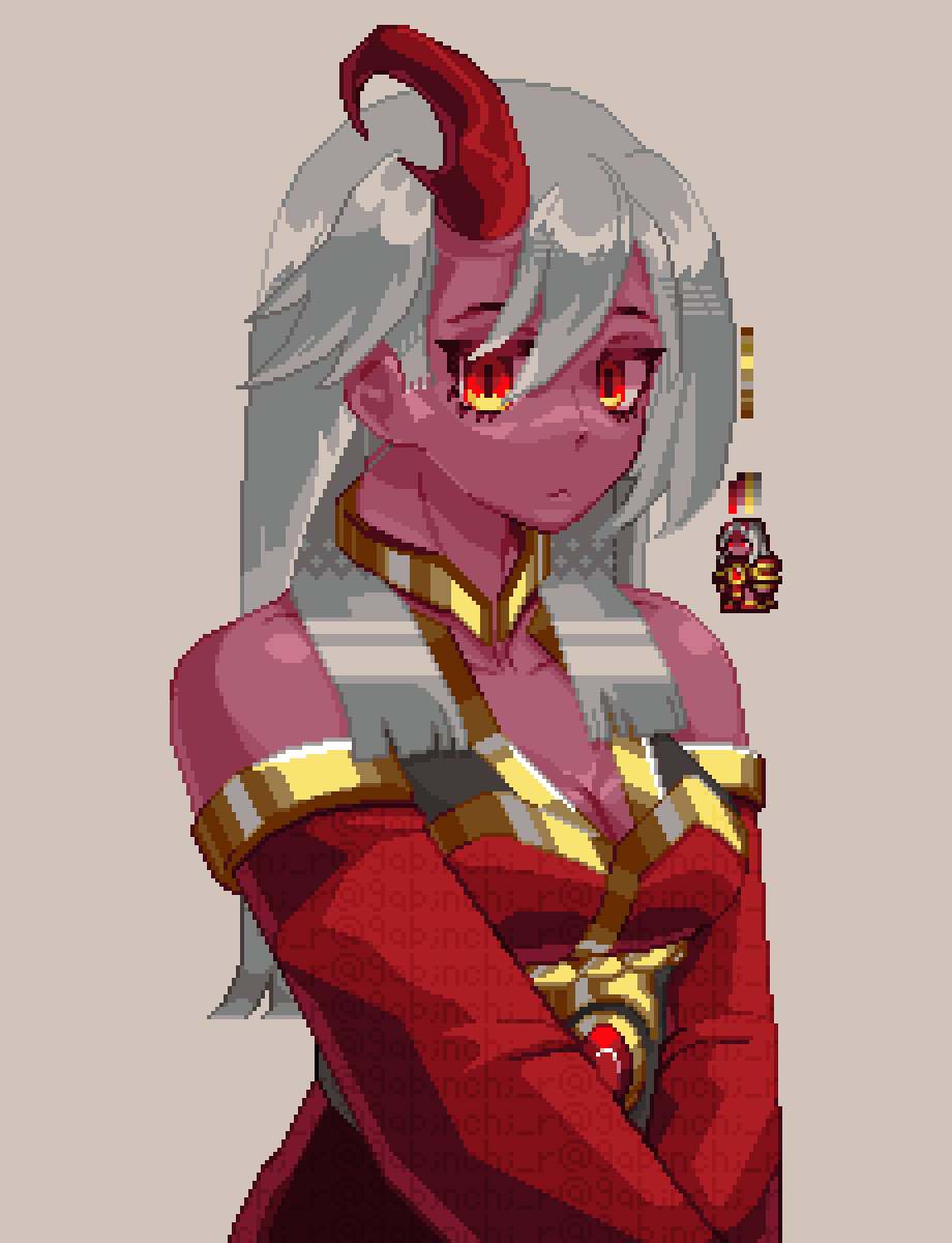 gabinchi_r's tweet photo. "Calamitas"
Calamita's re-design by some friends and drawn by me.
#pixelart #calamity #terraria #digitaldrawing https://t.co/N1SAWwFuUz
