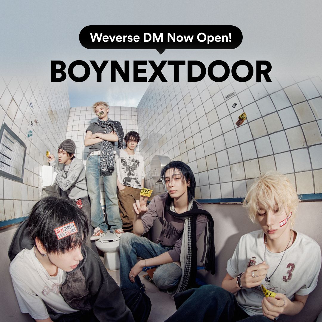 weverseofficial's tweet photo. BOYNEXTDOOR 위버스 DM 오픈💞

지금 DM 메시지로 BOYNEXTDOOR에게 첫인사를 보내보세요!
이제 BOYNEXTDOOR와 프라이빗하게 대화하며 더 가까워져요💌

👉 https://t.co/HSkwvWlu7z

#BOYNEXTDOOR #보이넥스트도어
#Weverse #위버스 #Weverse_DM #위버스DM https://t.co/uJXQVCqzFh