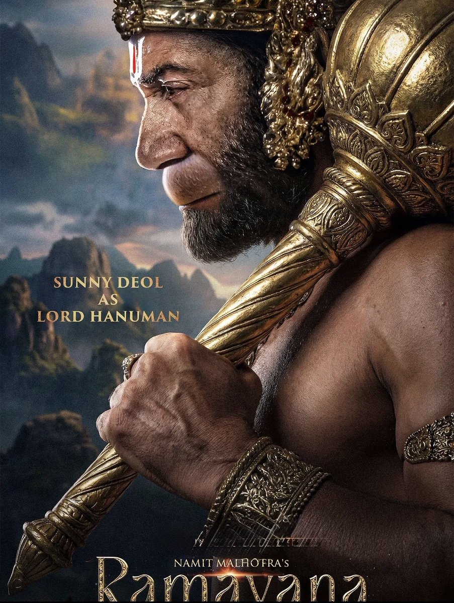 wtfmoviess's tweet photo. If not Sunny Deol, who would you cast as Lord Hanuman?

#Ramayana https://t.co/BZPZpimis4