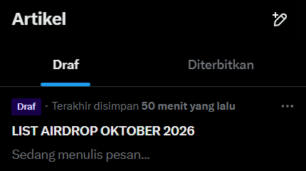 dutadrops's tweet photo. 🙂 Saya kasih " List Airdrop Bulanan " biar bisa kalian pantau dan cek setiap saat mau gak bang kalian..? https://t.co/44ZnPYzZb8