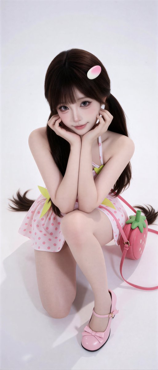 Livia2021085's tweet photo. 草莓女孩
#AI美女 #甜妹 #双马尾 https://t.co/7tHTGi4BsA