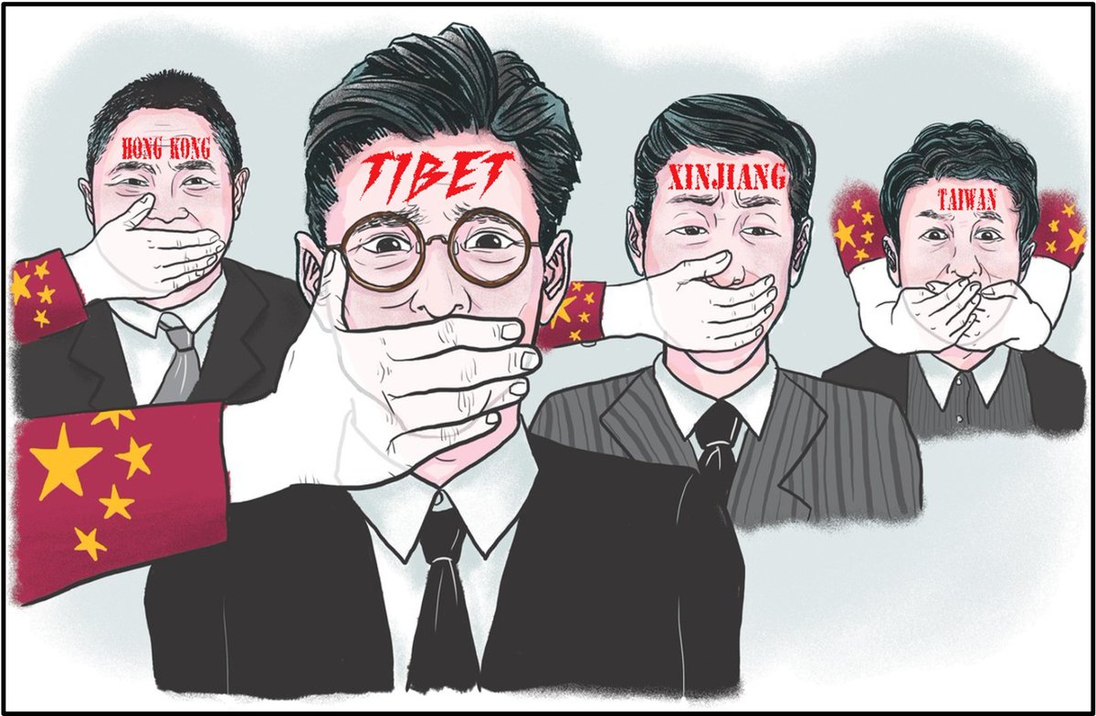 DolmaTashioe's tweet photo. Silencing voices cannot silence the truth. Tibet, Xinjiang, Hong Kong and Taiwan deserve space for peaceful expression and open dialogue. 🕊️#ProtectHumanRightsInChina
#StandWithTibetXinjiangHongKong
#ChineseHegemony #Tibet #Xinjiang #HongKong #Taiwan #HumanRights #Freedom https://t.co/7FmAHPml4e